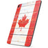 Canada Flag Light Wood Apple iPad Pro Skin